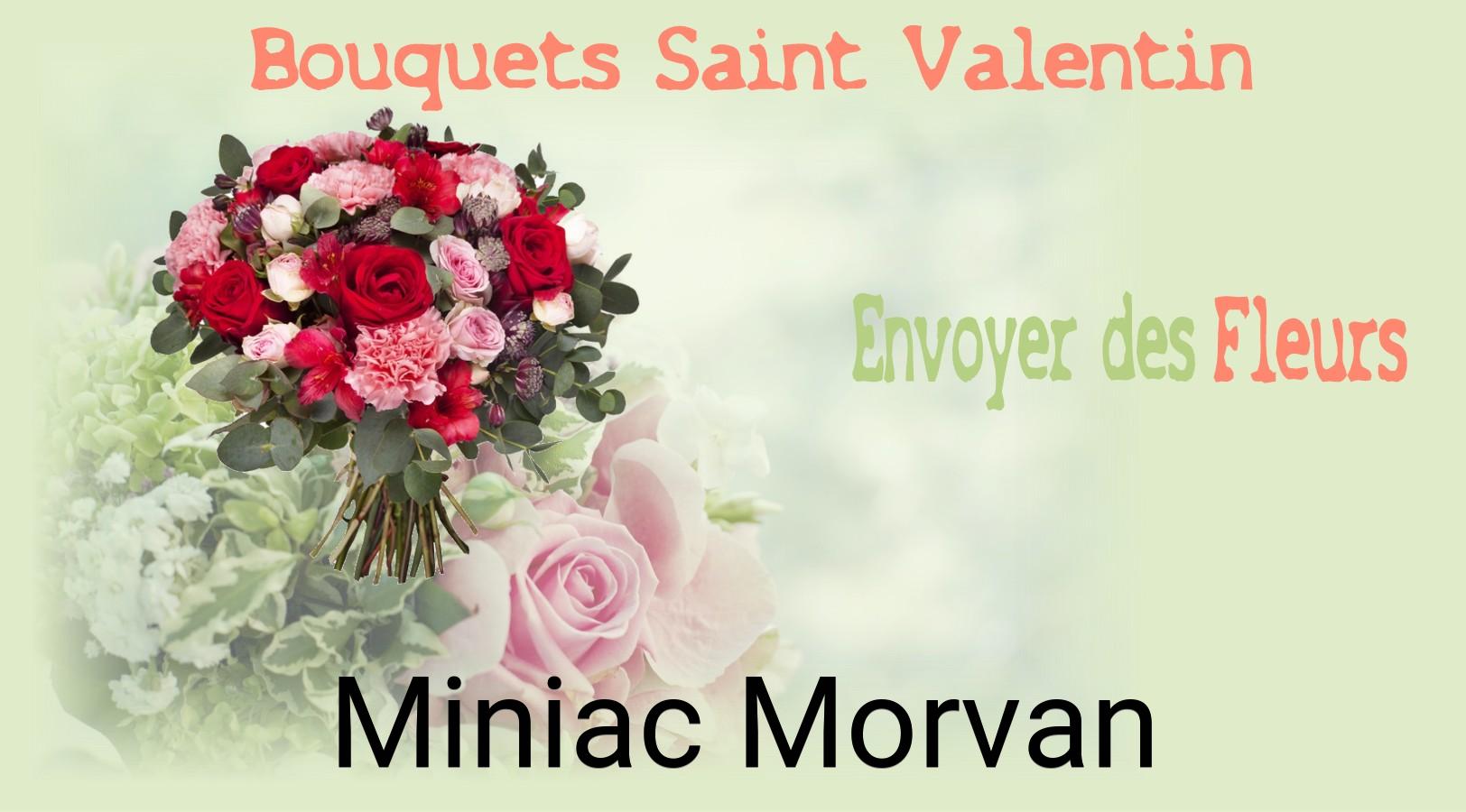 Roses de Saint-Valentin livrées à Miniac-Morvan